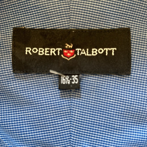 👔 NWT - Robert Talbott White Collar Dress Shirt - Picture 3 of 4